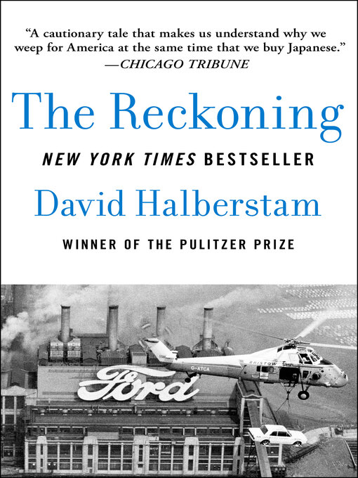 Title details for Reckoning by David Halberstam - Available